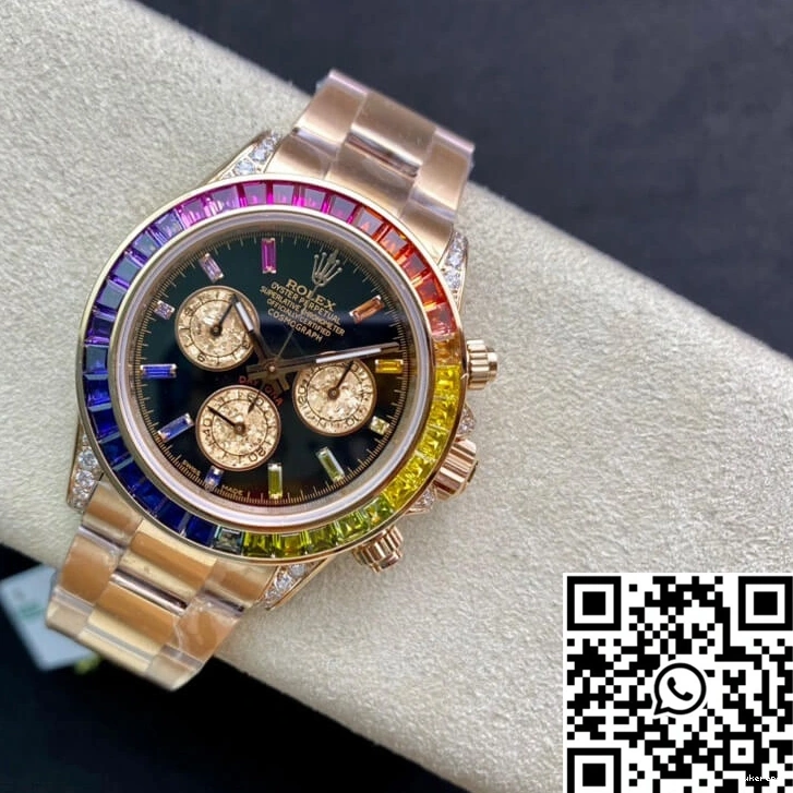 116595 Rose RBOW Daytona Factory TW Rolex Gold 0228